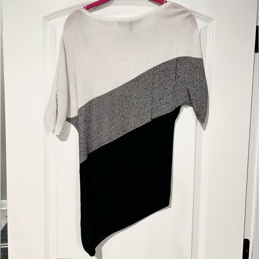 WHBM Colorblock Marled Pollover - Picture 6 of 9